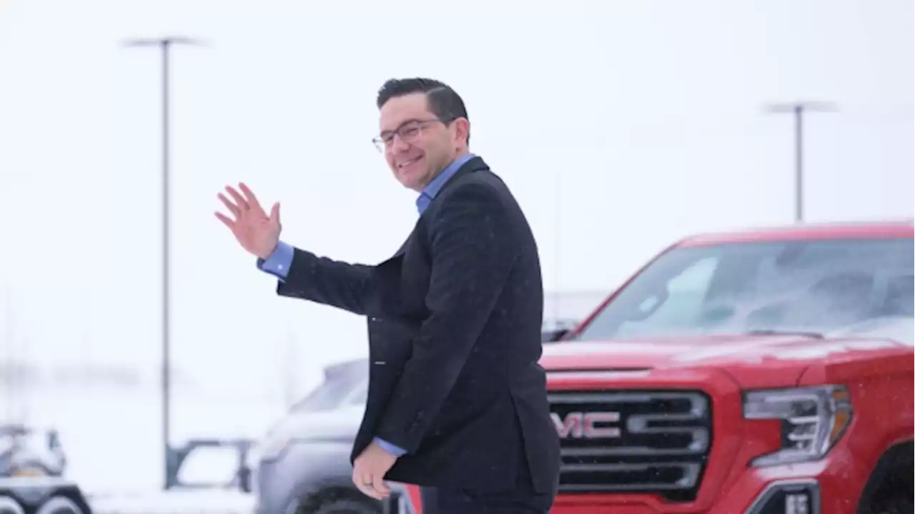 Poilievre pitches to new immigrants, as Brown attacks him over 2015 niqab ban bill