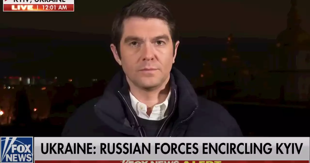 Fox News journalist Benjamin Hall injured while reporting outside Kyiv