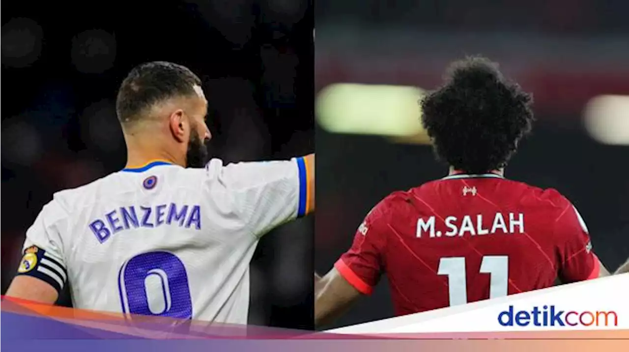 Adu Kuat Karim Benzema Vs Mohamed Salah