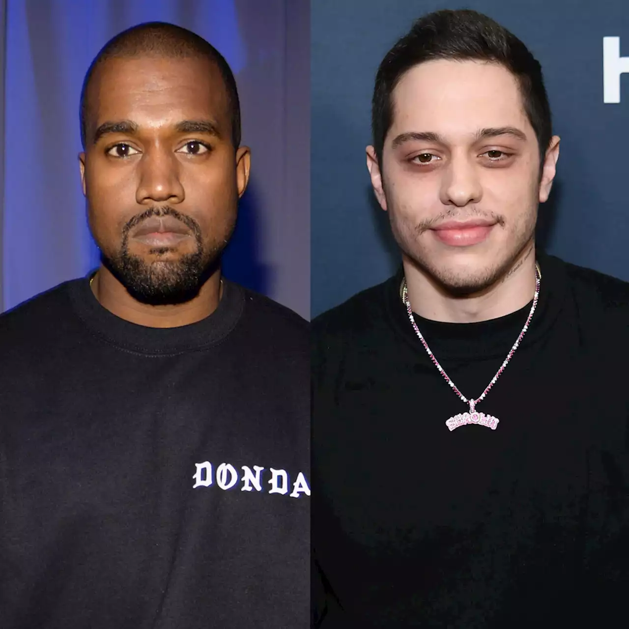 Kanye West Responds to Pete Davidson's Text About Being 'in Bed' With Kim Kardashian - E! Online