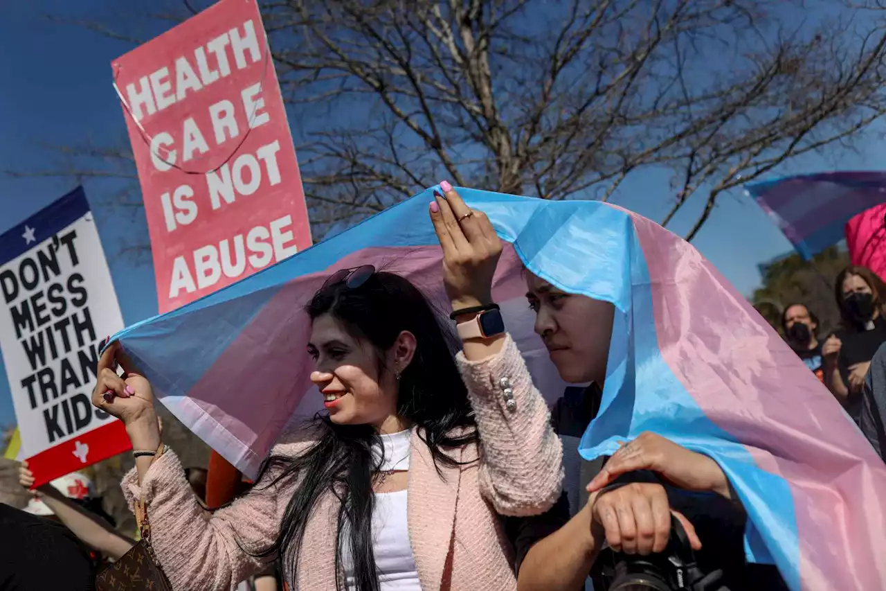 ‘Trans kids are loved’: Supporters rally in Austin as Abbott challenges gender-affirming care