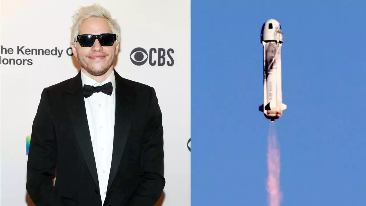 Pete Davidson blasting off to space on Blue Origin's 4th suborbital human flight