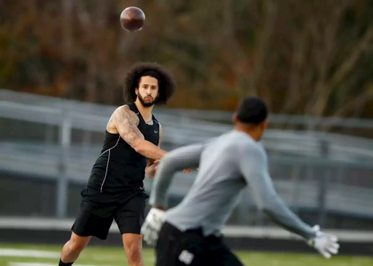 Colin Kaepernick still wants to play in NFL, seeks receivers