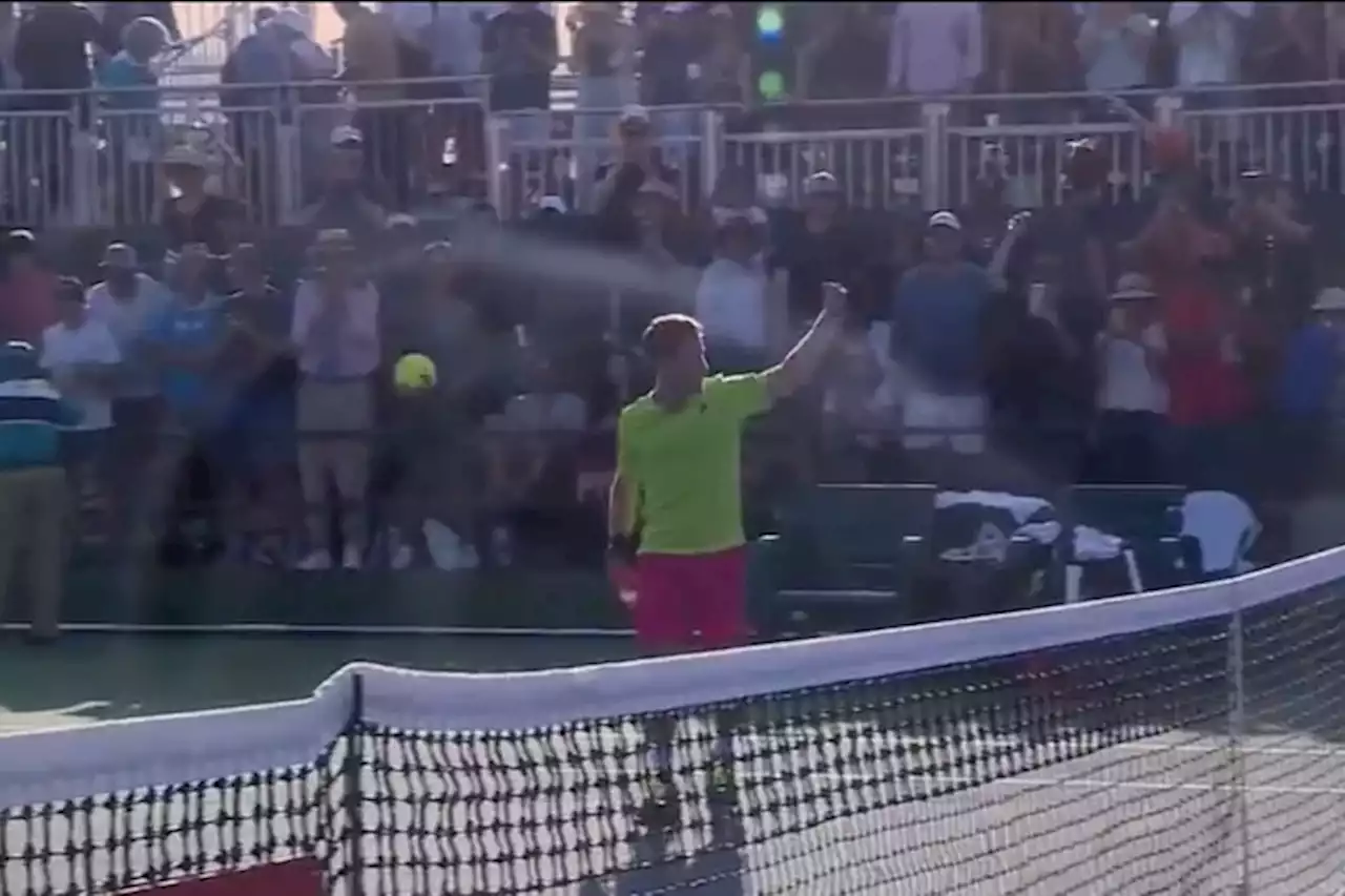 Indian Wells: Diego Schwartzman pasó un examen difícil en el debut sobre el cemento californiano