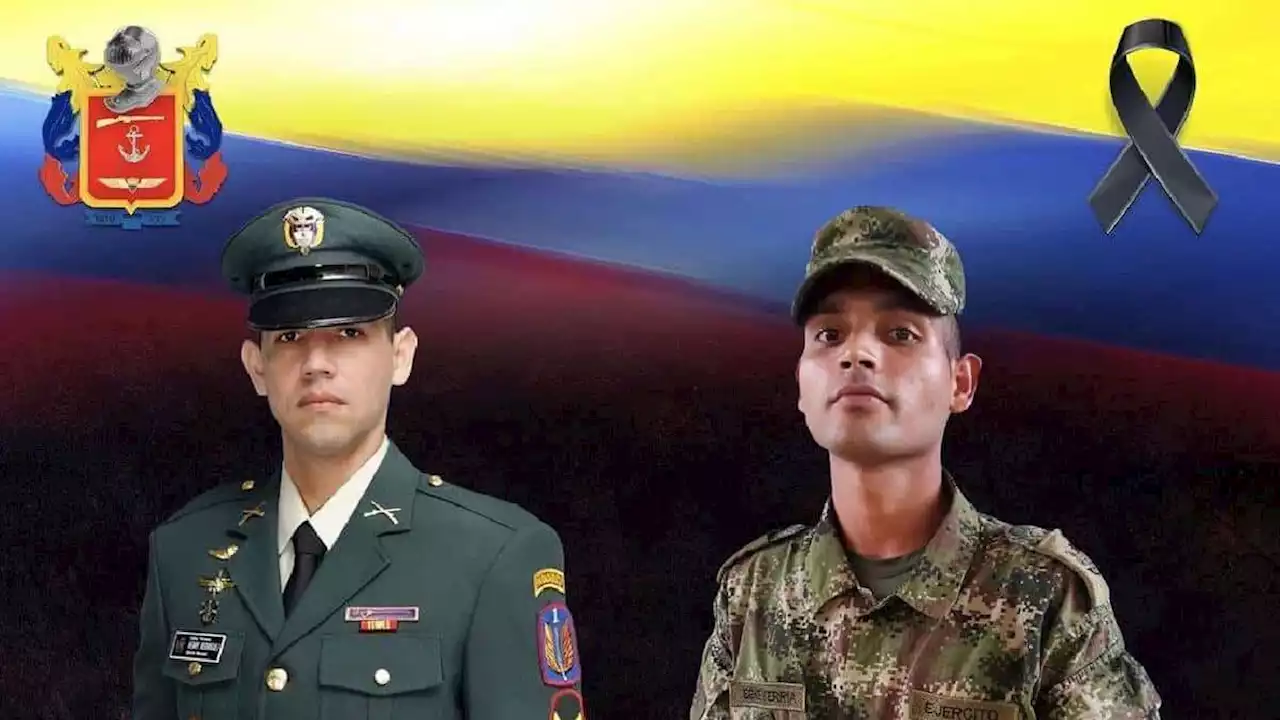 Estos son los dos soldados fallecidos en Meta tras explosión en zona rural