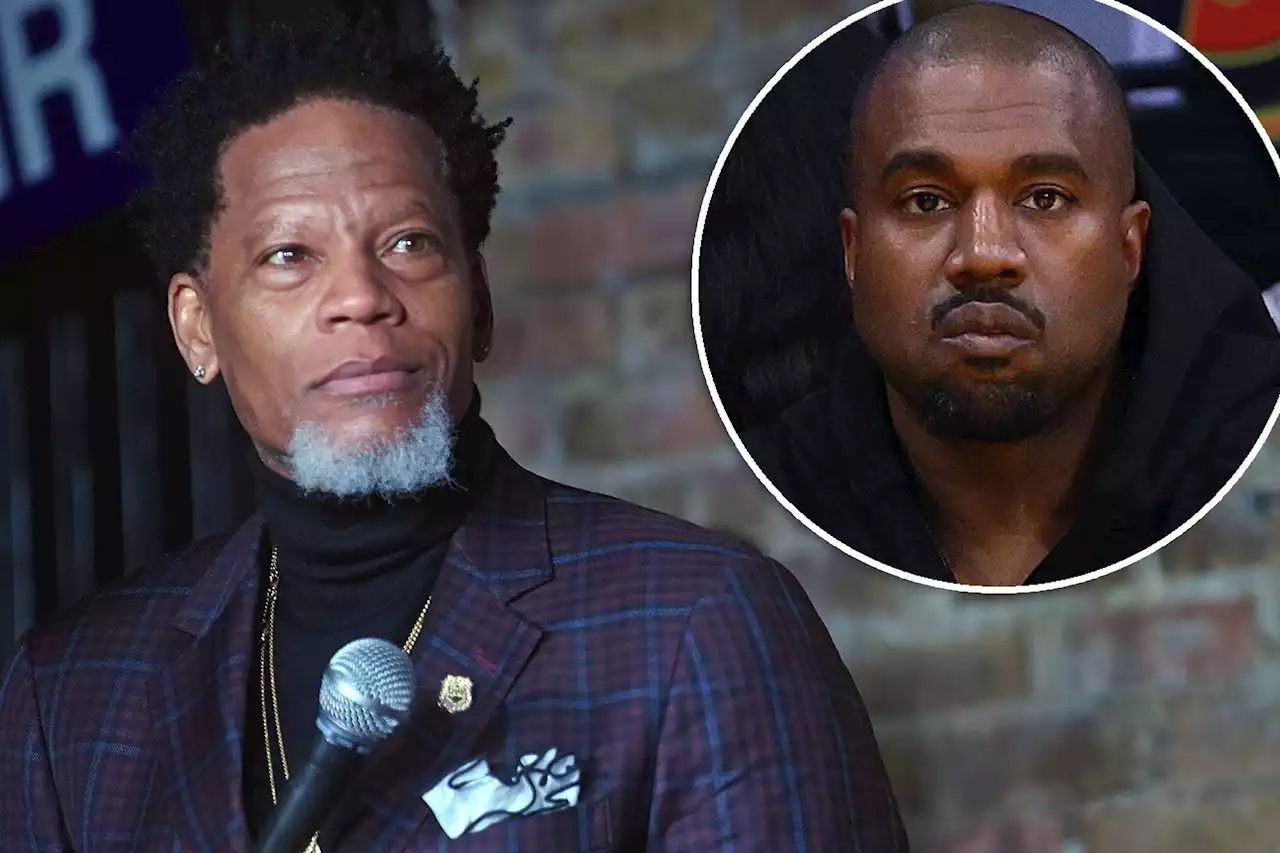 D.L. Hughley responds to Kanye West’s threats: ‘Mental health is no joke’