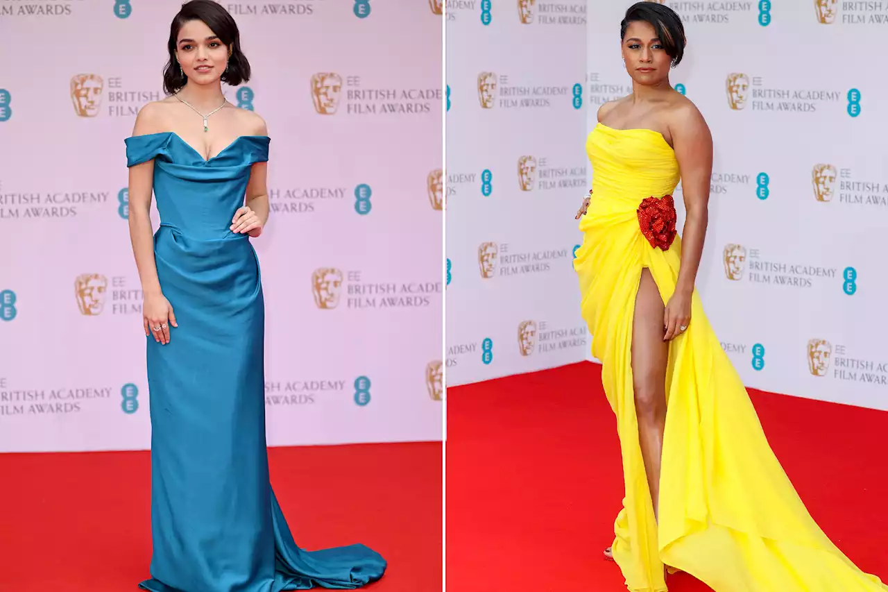 ‘West Side Story’ stars dress to match the Ukrainian flag at BAFTAs