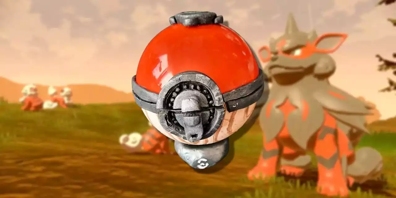 Pokémon Legends: Arceus' Pokéball Brought To Life In Impressive Build