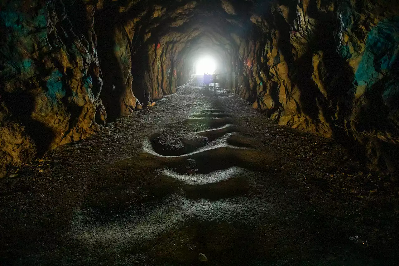 A journey into the 130-year-old tunnel at SF's Sutro Baths