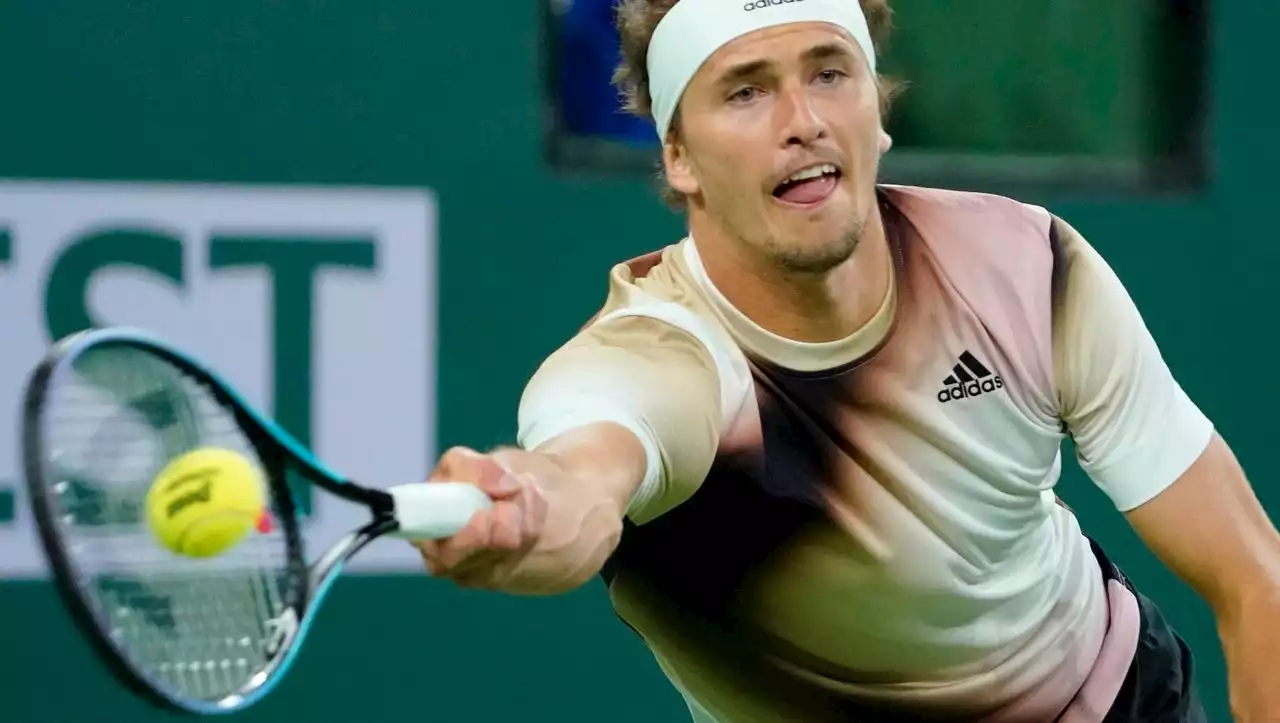 Erstes Turnier nach Wutattacke: Auftaktpleite für Alexander Zverev in Indian Wells