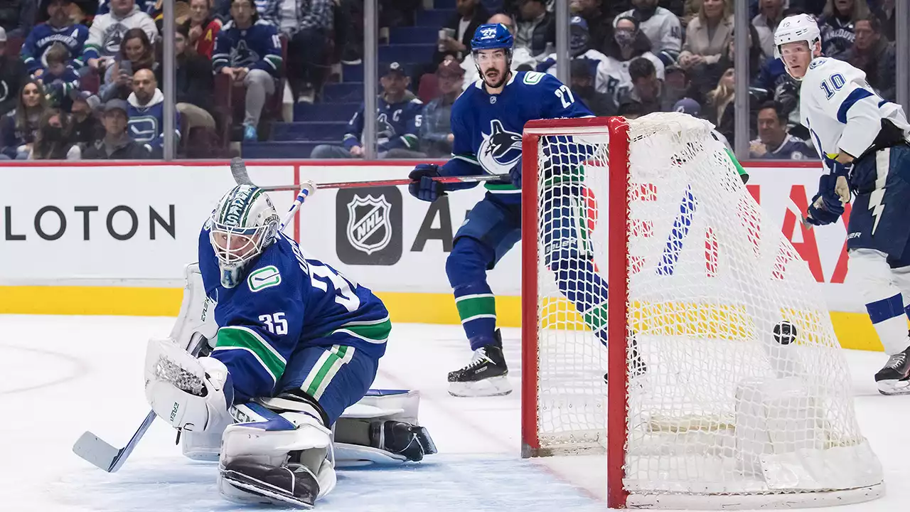 Canucks’ tardiness perplexing and unsurvivable against Cup-calibre Lightning - Sportsnet.ca