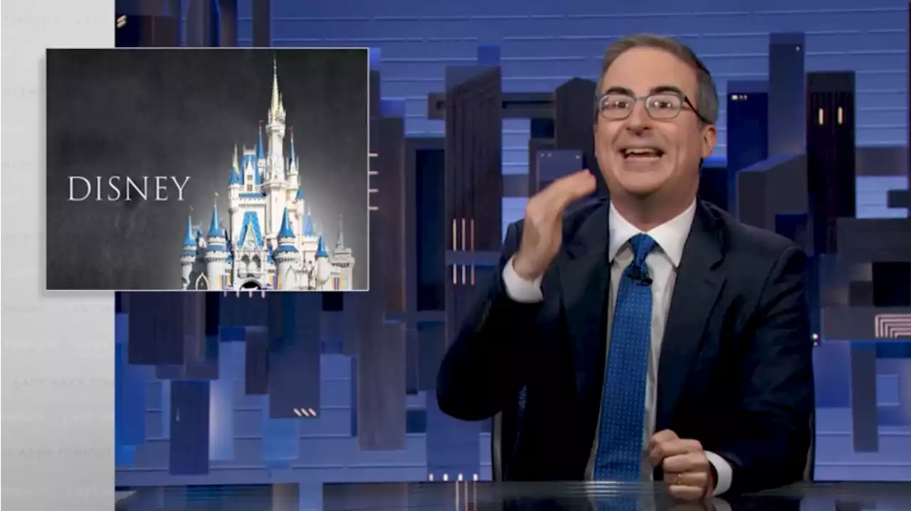 John Oliver Drags Disney to Hell Over ‘Don’t Say Gay’ Bill