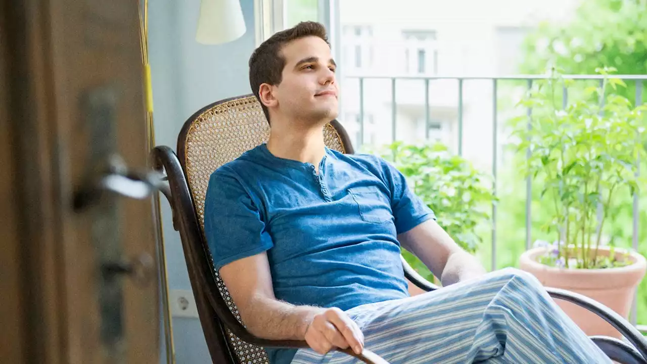 27-Year-Old Transforms Into Pensive, Weathered Sage Moments After Sitting In Rocking Chair