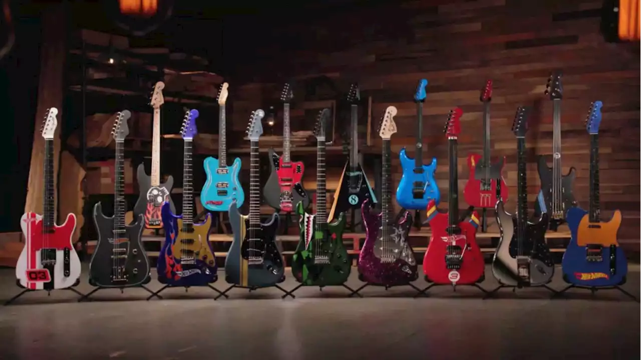 Hot Wheels and Fender create line of diecast model-inspired guitars