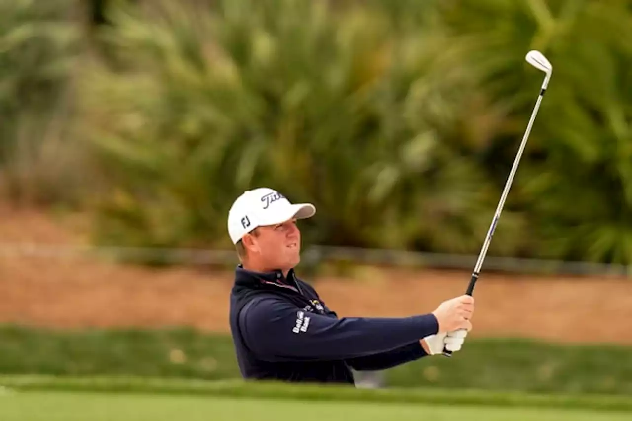 Burns, Hoge share 36-hole lead at frigid TPC Sawgrass