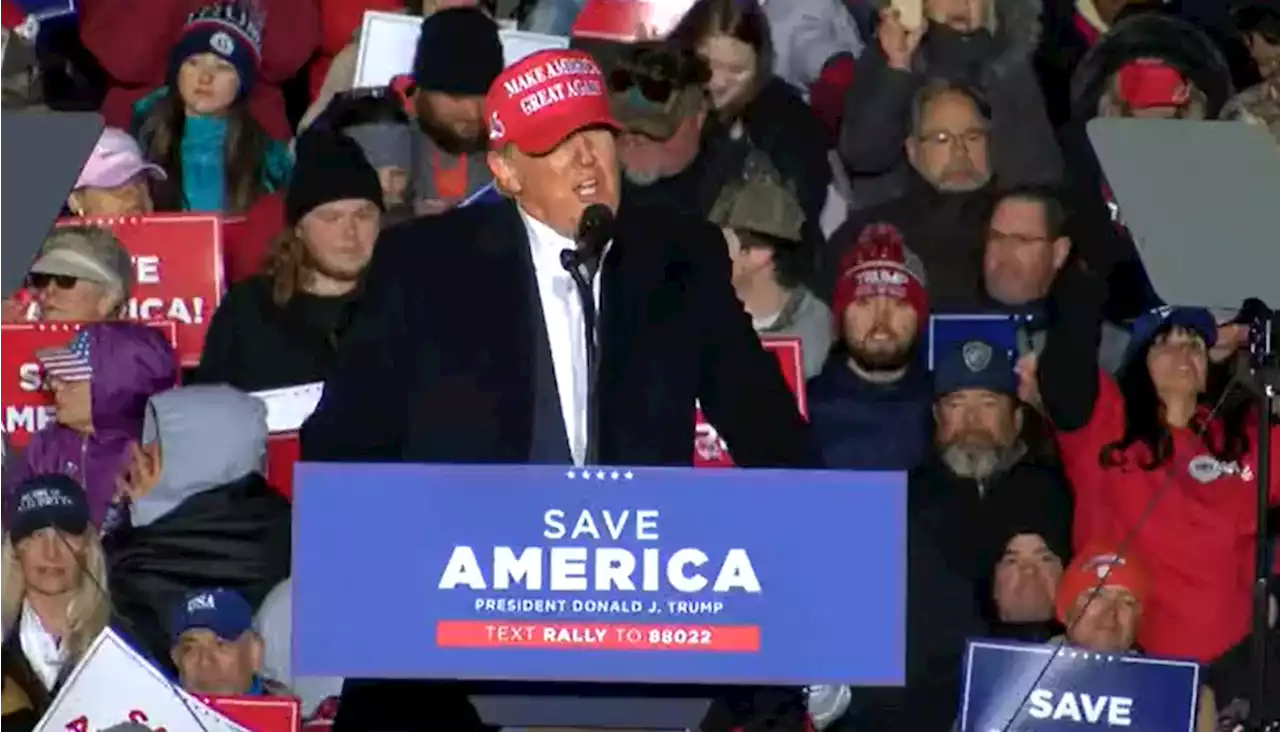 Former President Trump speaks at South Carolina rally, criticizes Biden and praises SC governor