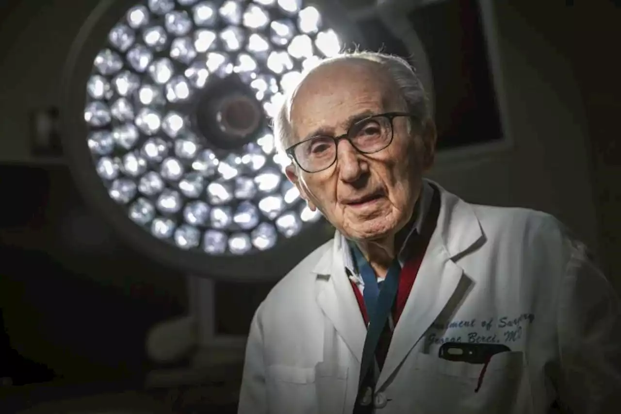 Column: This 101-year-old surgical pioneer still works every day. And he's not about to retire