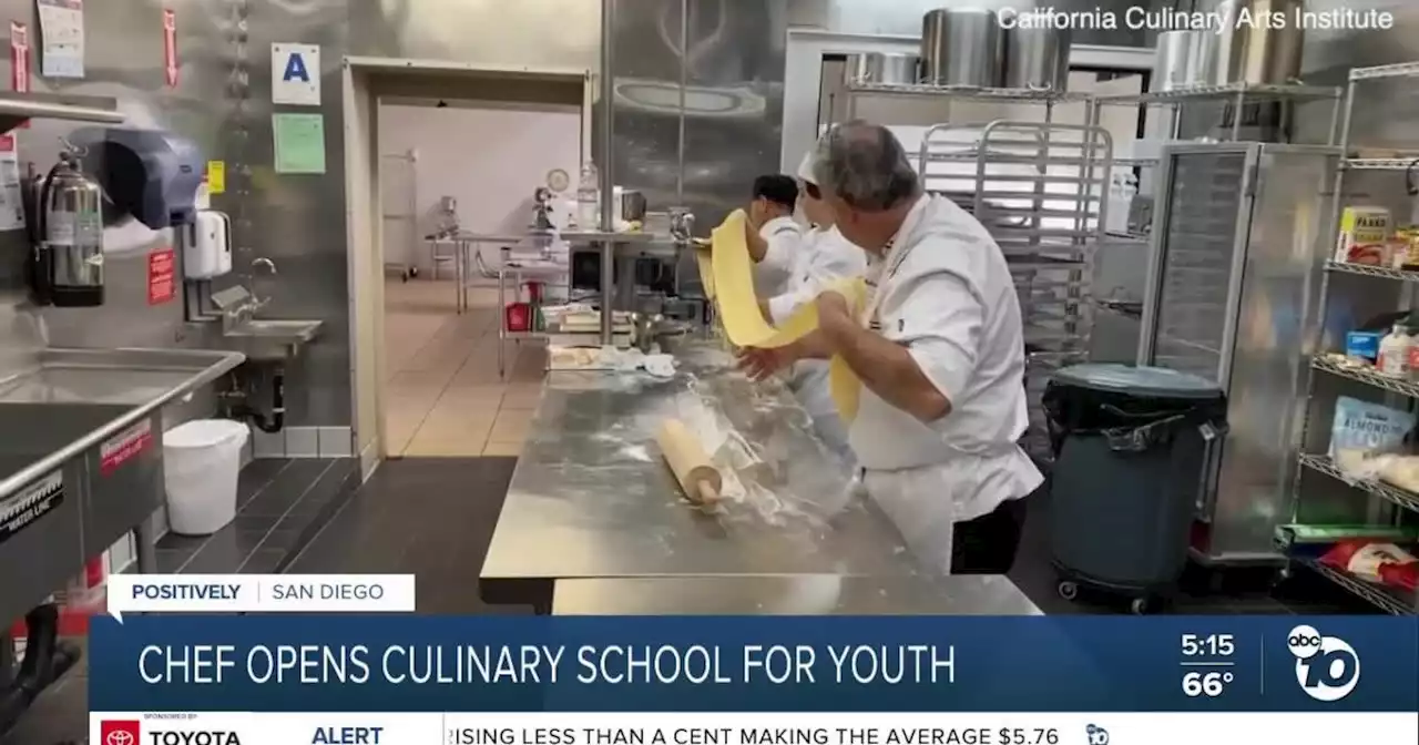 Chef opens culinary school for youth in Downtown San Diego