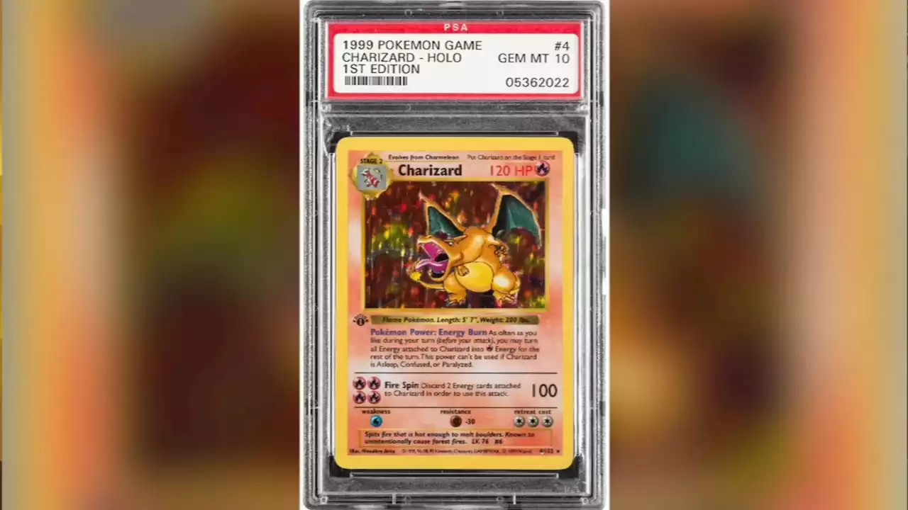 Gotta Catch 'Em All: Rare Pokémon Charizard card sells for $336,000