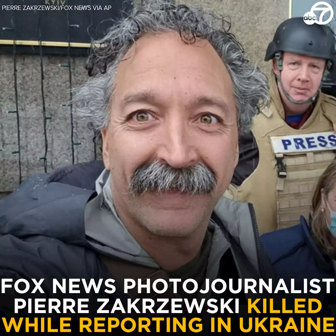 Fox News veteran war photojournalist Pierre Zakrzewski killed in Ukraine, network says