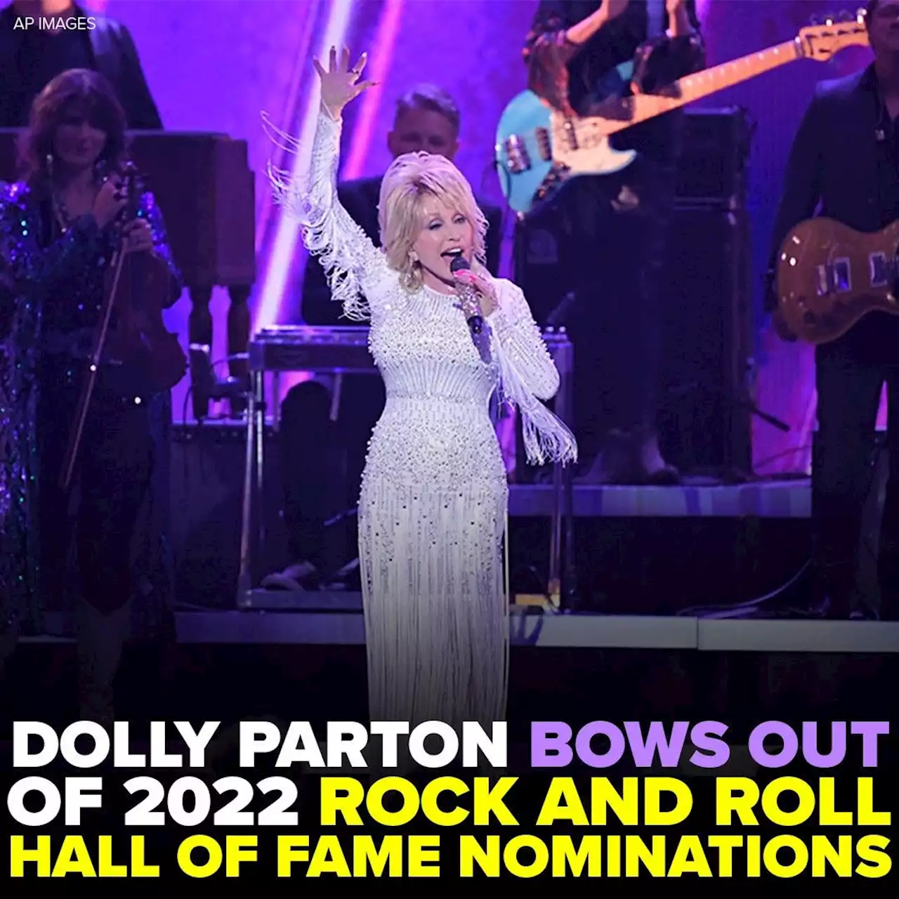 Dolly Parton bows out of Rock and Roll Hall of Fame 2022 nominations