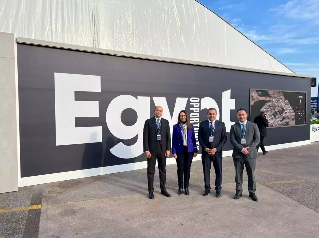 القنصل العام في مارسيليا تتفقد الجناح المصري بمعرض Mipim بمدينة كان الفرنسية | صور - بوابة الأهرام