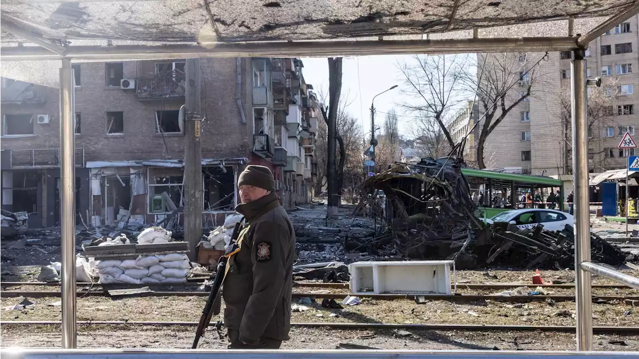 In photos: Ukraine after 20 days of Russian military bombardment