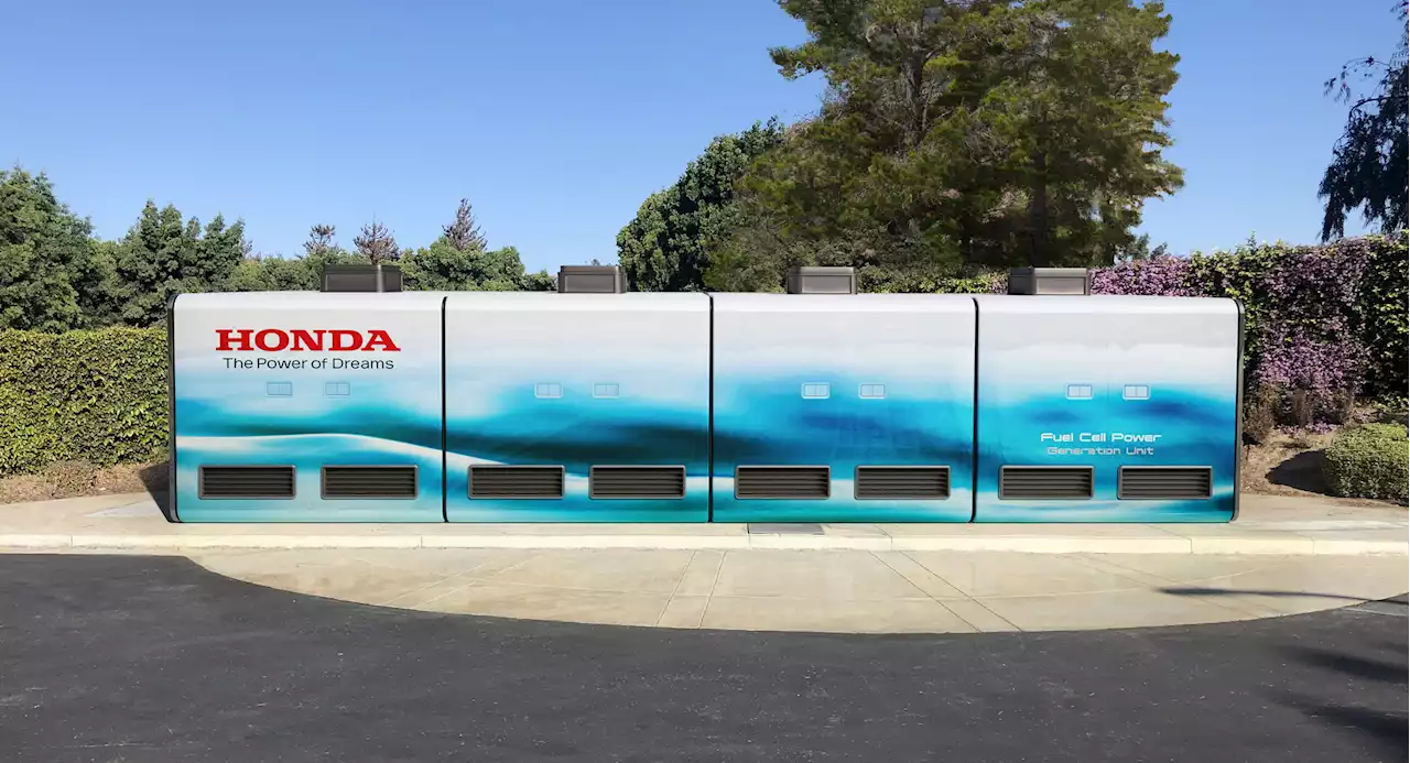 Honda Will Install A Hydrogen-Powered Backup Generator At Its California Campus | Carscoops