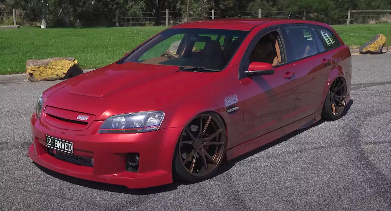 You Won't Believe How Much Power This Holden Commodore Wagon Has | Carscoops