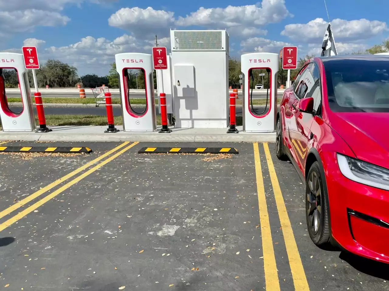 Tesla's Supercharger Evolution Improves Speed, Installation Time, & Efficiency