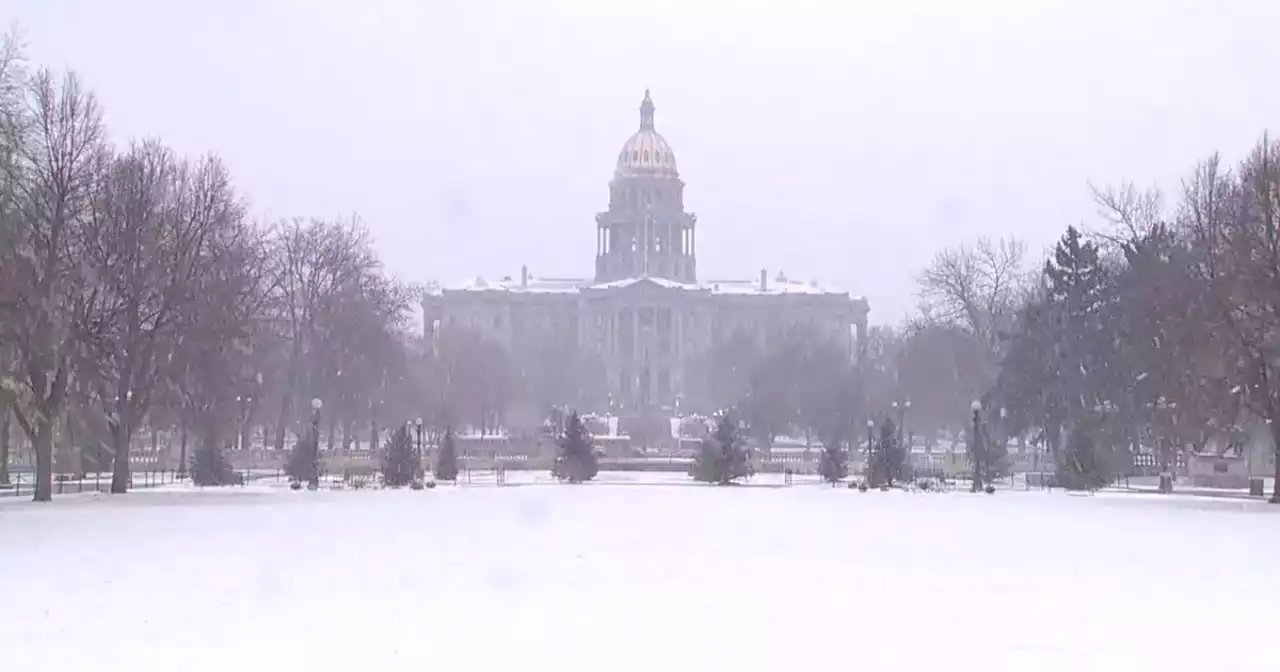 Rain and snow Wednesday into Thursday along Colorado Front Range