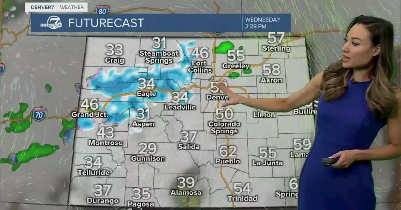 Warm and dry for Tuesday, snow by Thursday