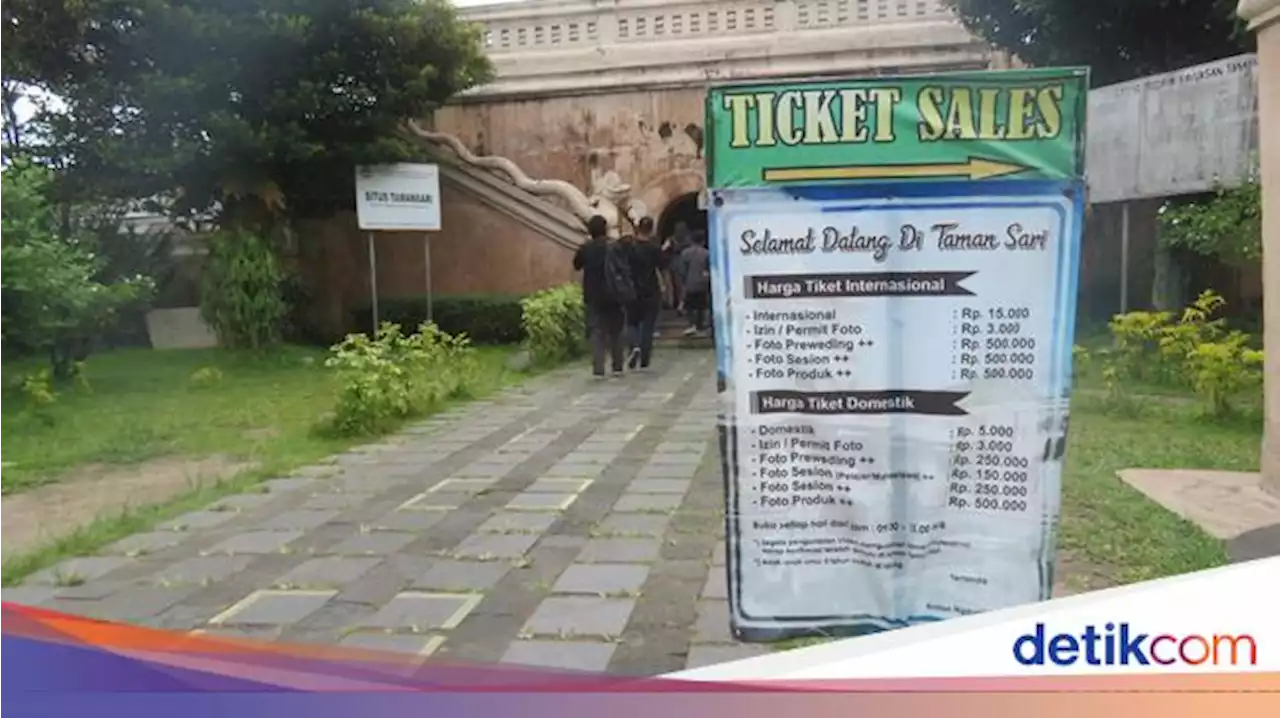 Motret Pakai Kamera Pro di Taman Sari Bayar 250 Ribu, Kemahalan?