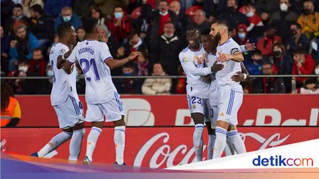 Mallorca Vs Madrid: Benzema Dua Gol, El Real Menang 3-0