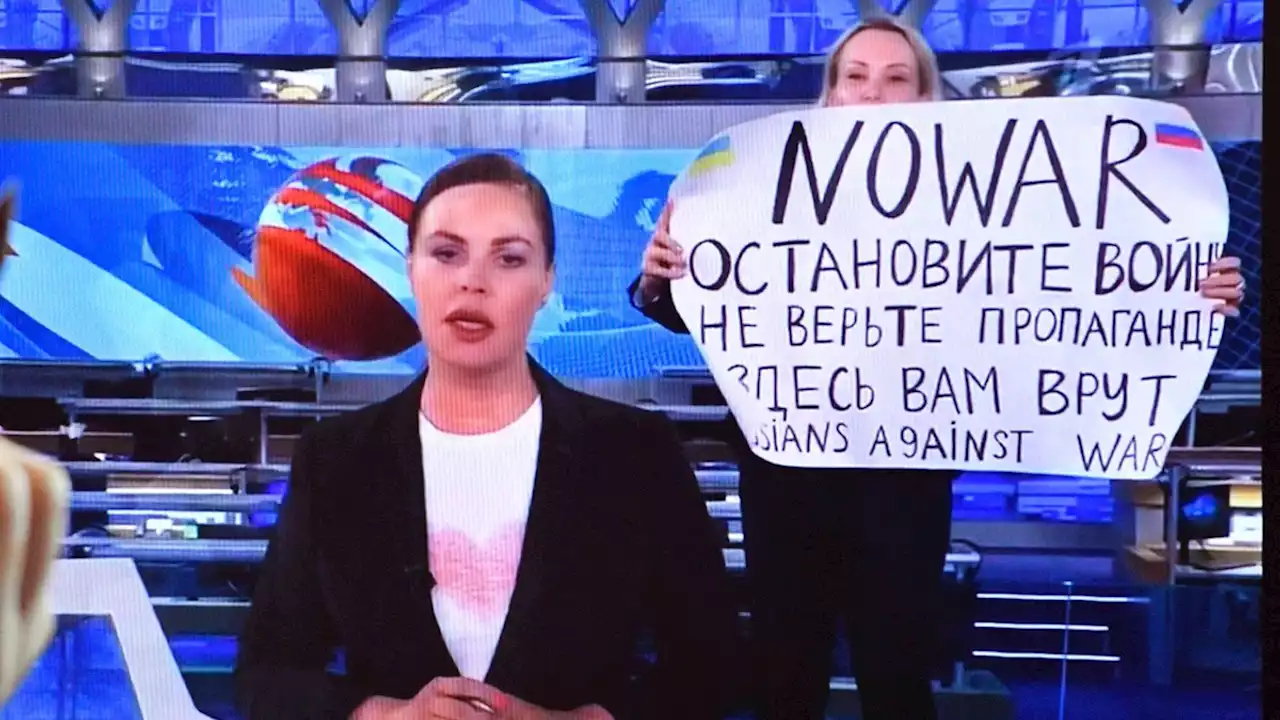 Anti-War Russian TV Protestor Located As Russia Reportedly Launches Investigation