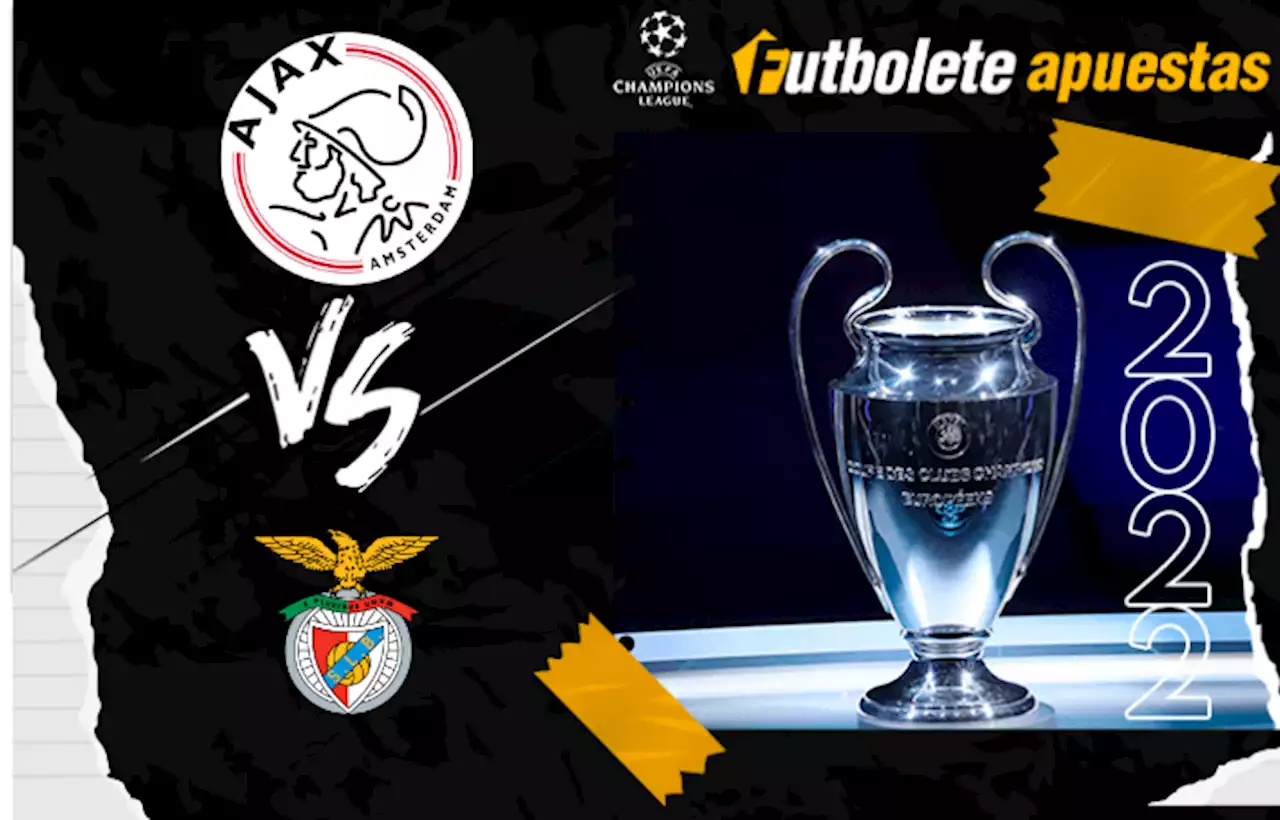 Pronóstico Ajax vs Benfica| Análisis, cuotas, apuestas Champions League | Futbolete Apuestas