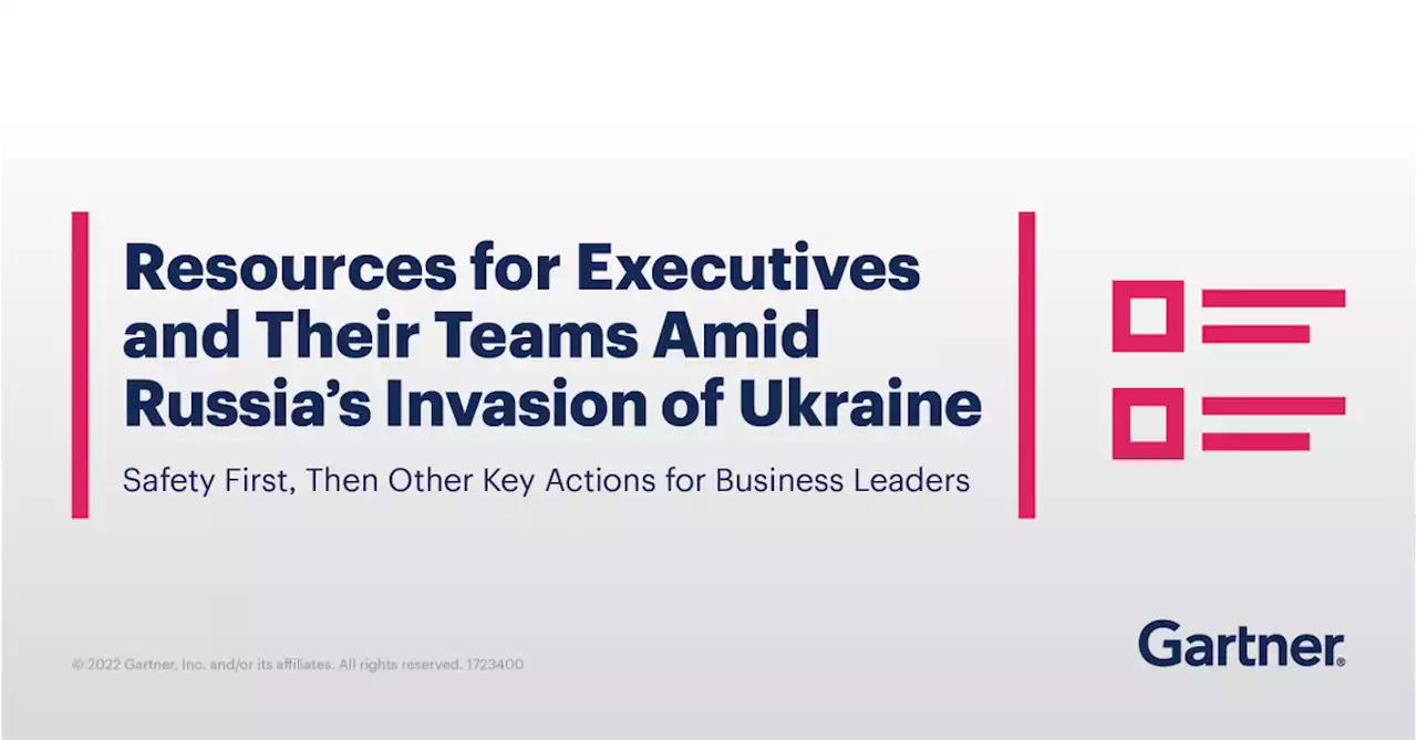 Resources for Executives and Their Teams Amid Russia’s Invasion of Ukraine