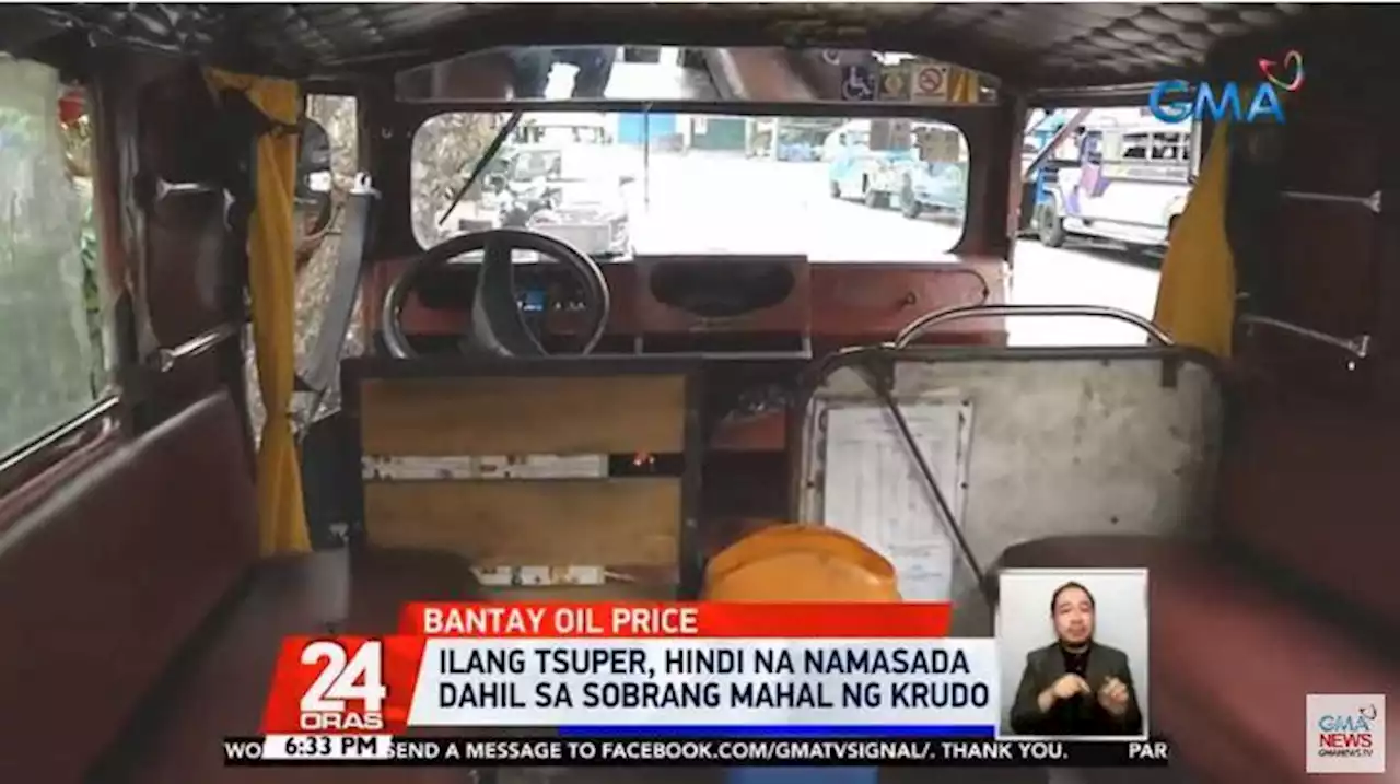 Driver eyes selling jeepney as junk as diesel price spikes