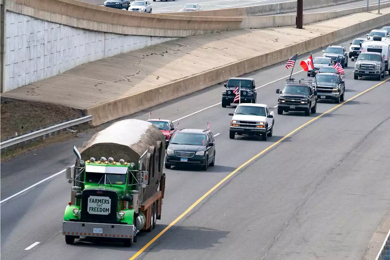 DC Trucker Convoy Snarls Already-Congested Local Traffic