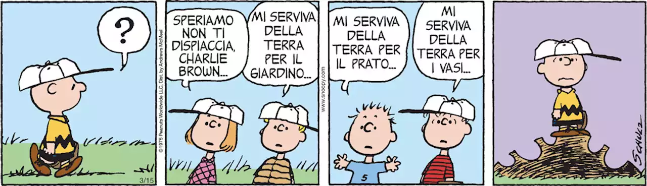 Peanuts 2022 marzo 15 - Il Post