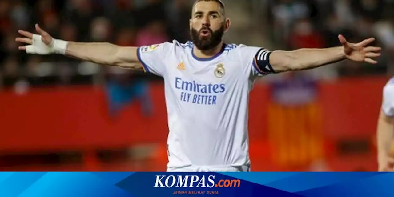 Mallorca Vs Real Madrid: Cetak 2 Gol, Benzema Legenda, Salip Rekor Henry