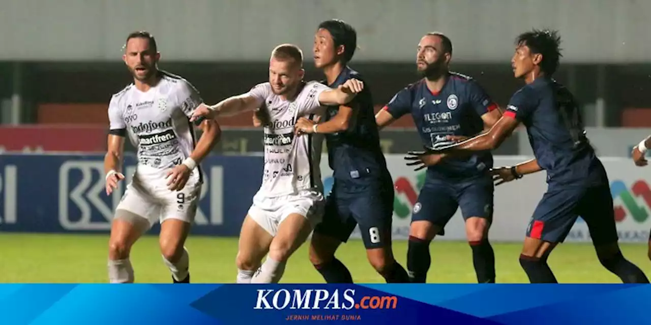 Jadwal Liga 1 Hari Ini: Bali United Vs Arema FC, Jaga Momentum Juara