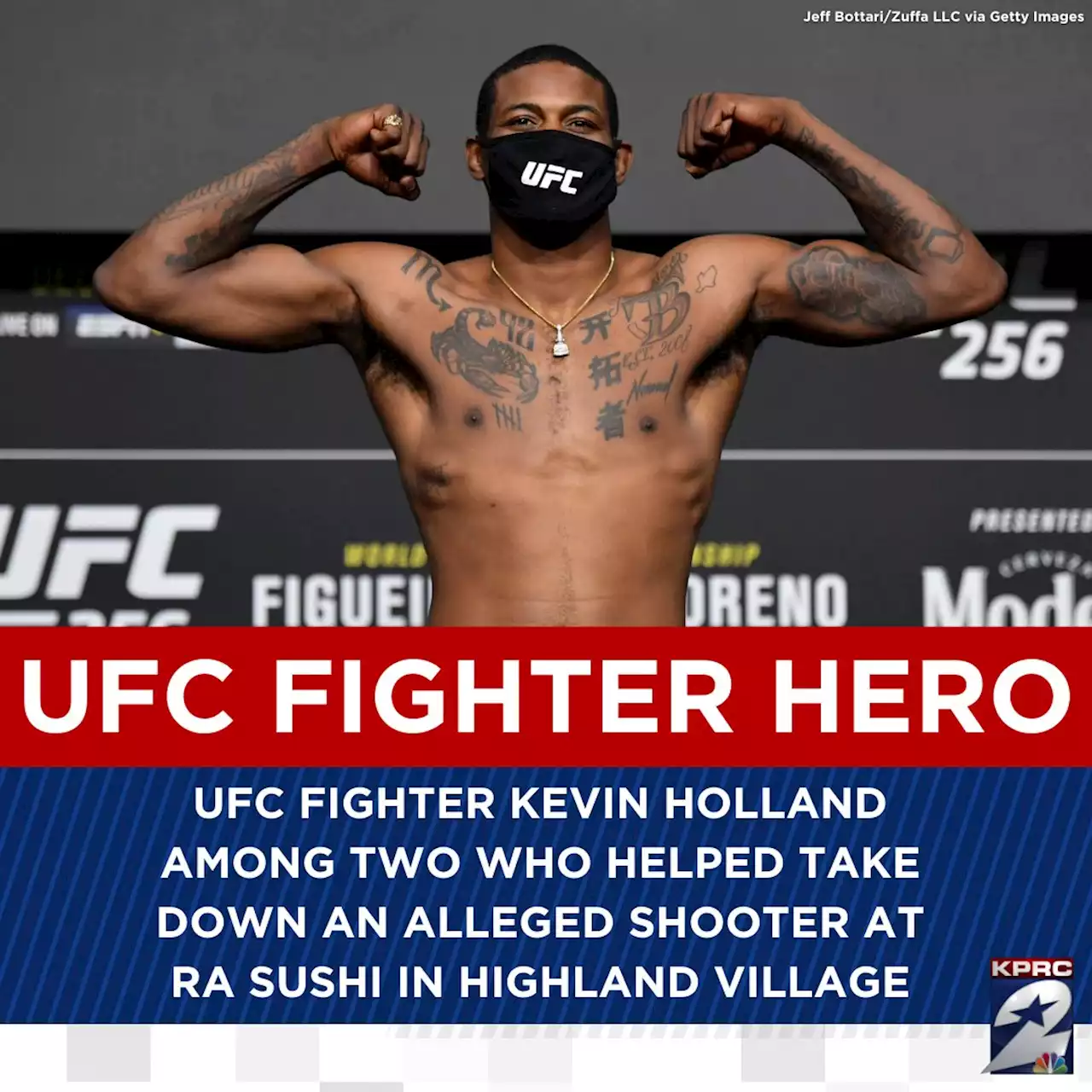 Identity released of shooter taken down by UFC fighter and friend at Ra Sushi in Highland Village, police say