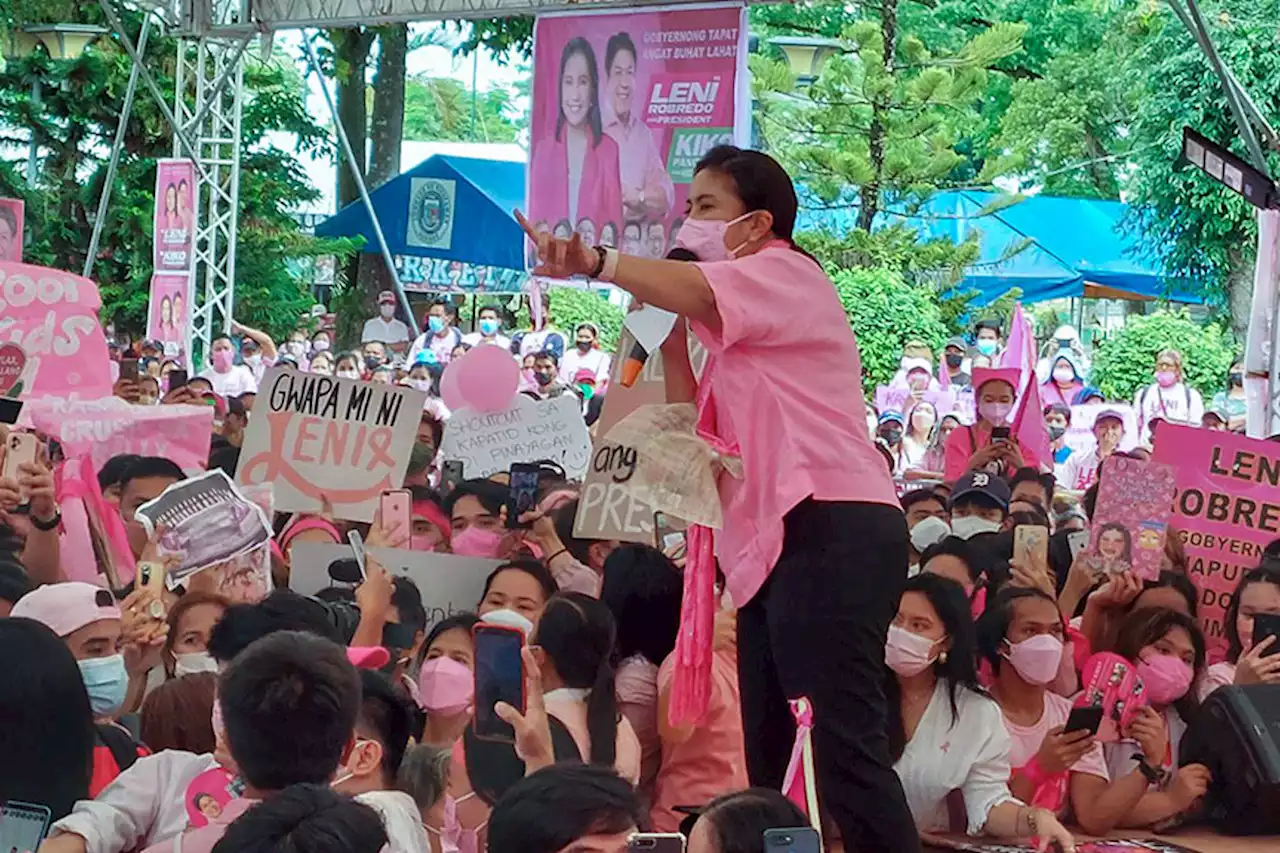 Leni in Cotabato Provinces