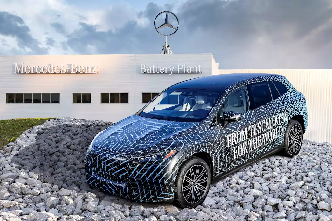 We hitch a ride in the Mercedes EQS SUV as Benz christens Ala. battery plant