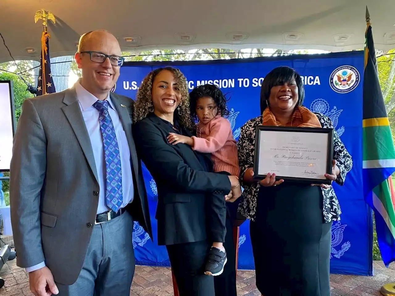 WATCH | Cape Flats activist 'overwhelmed' after receiving prestigious International Woman of Courage Award | News24