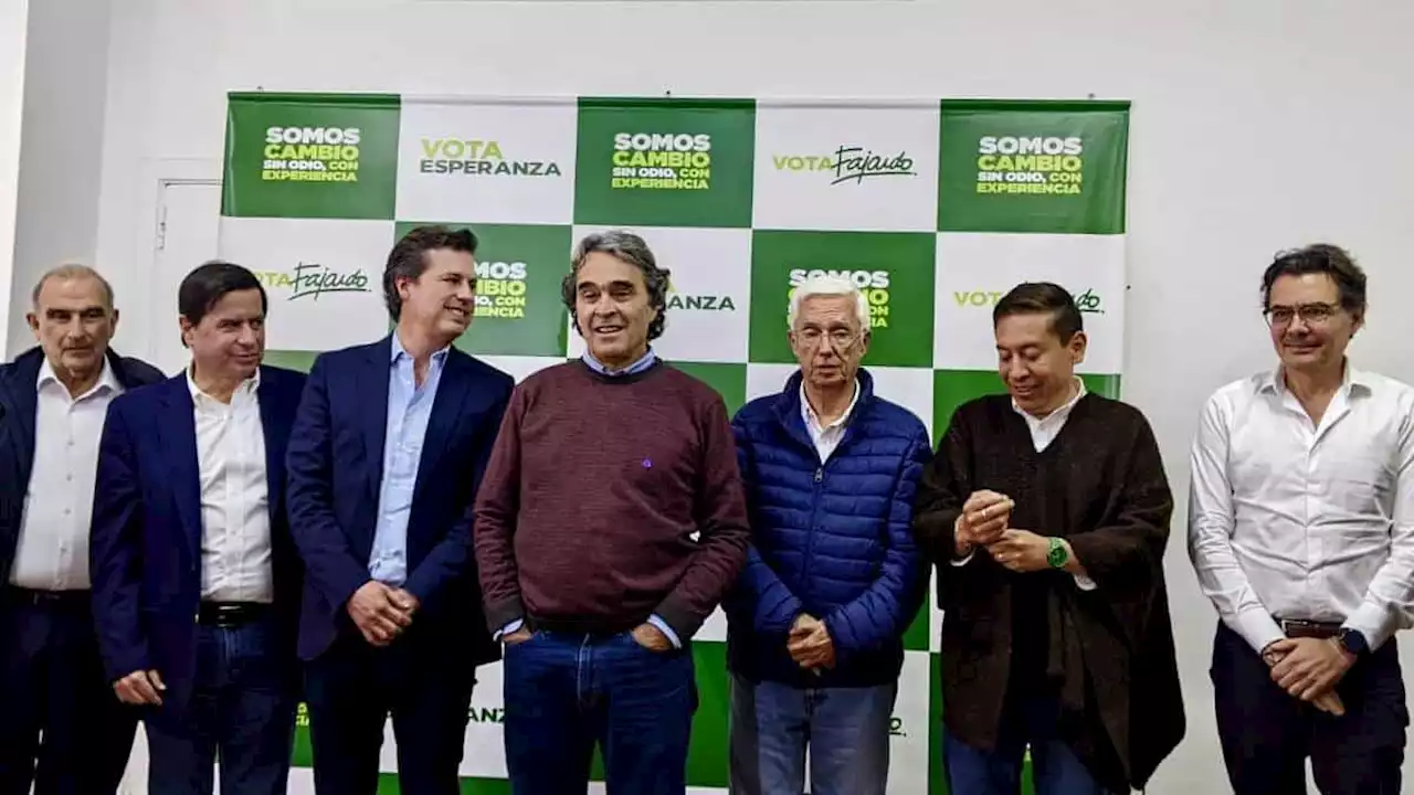 Coalición Centro Esperanza presenta frente unido para apoyar a Sergio Fajardo