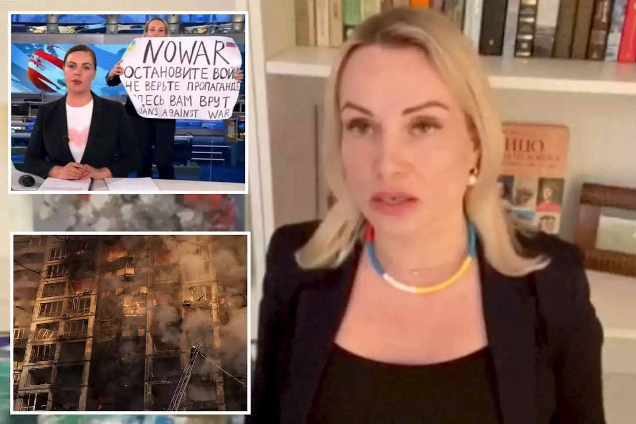 Russian journalist feared missing after storming TV studio to protest invasion of Ukraine