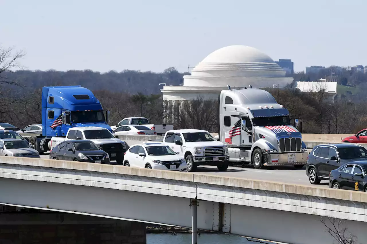 ‘People’s Convoy’ plans second day of protest on I-395 in D.C.