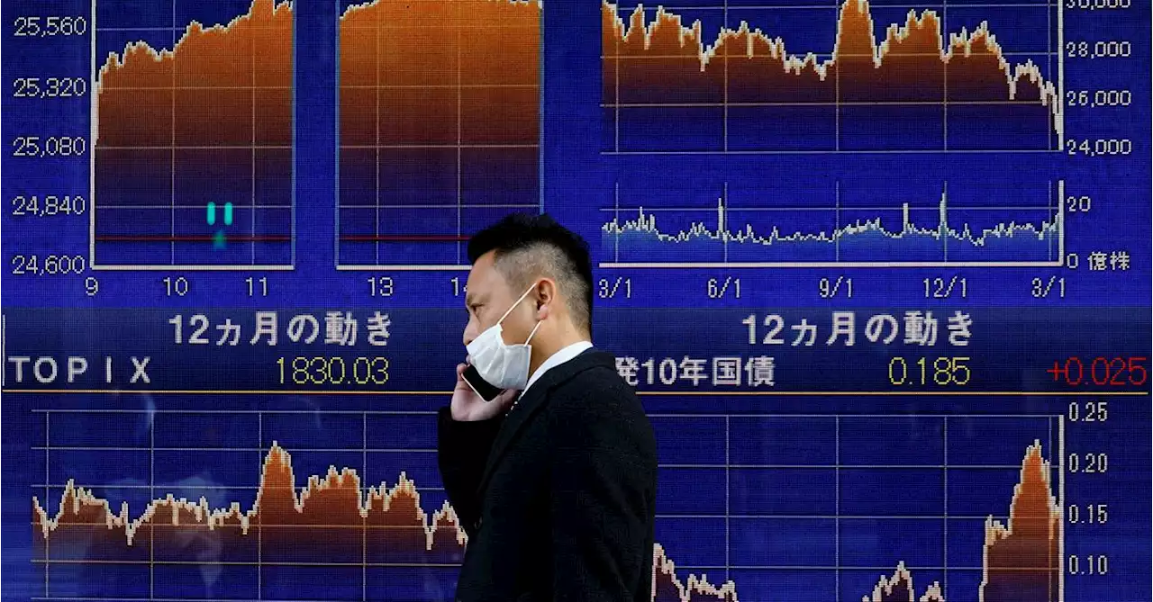 Asia stocks skid as Ukraine war, China's COVID surge weigh